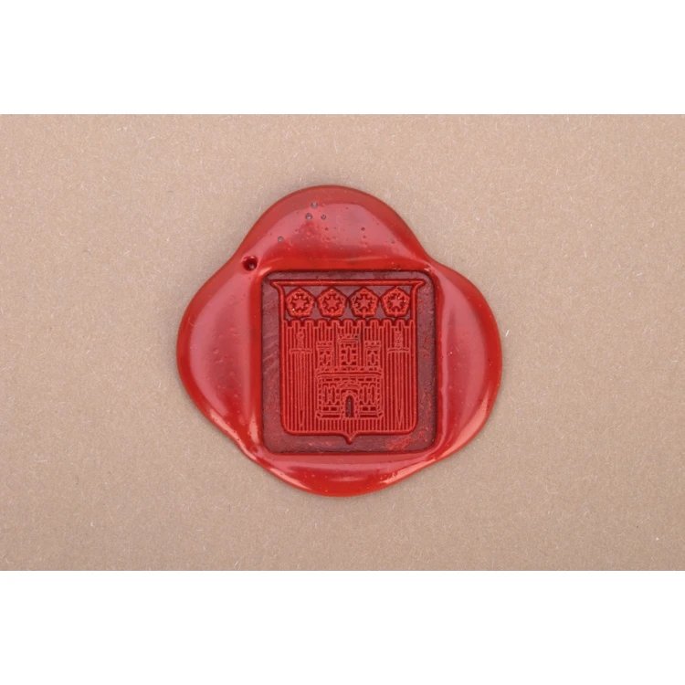Brass Wax Seal Stamp - CNC - dim. 20x21mm - CNC102