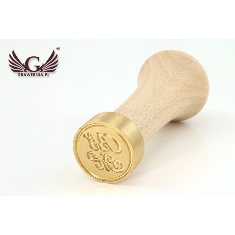 Wedding Stamp for Wax Sealing - CNC - Diameter 24mm