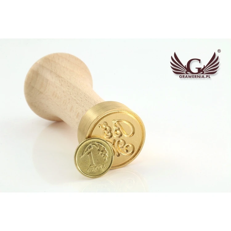 Wedding Stamp for Wax Sealing - CNC - Diameter 24mm