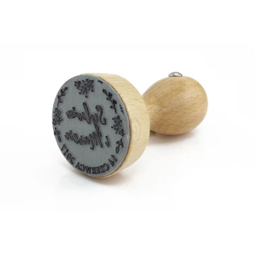 Wedding Stamp for Ink Imprinting - Impression Diameter 38mm