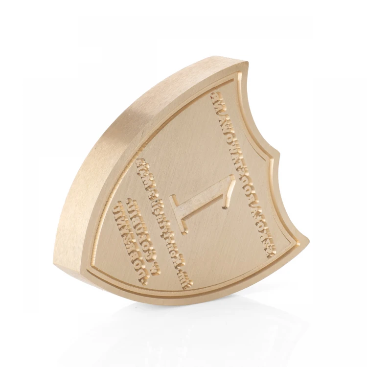 Shield Stamp for Embossing in Lacquer - CNC - dim. 40x45mm - CNC106