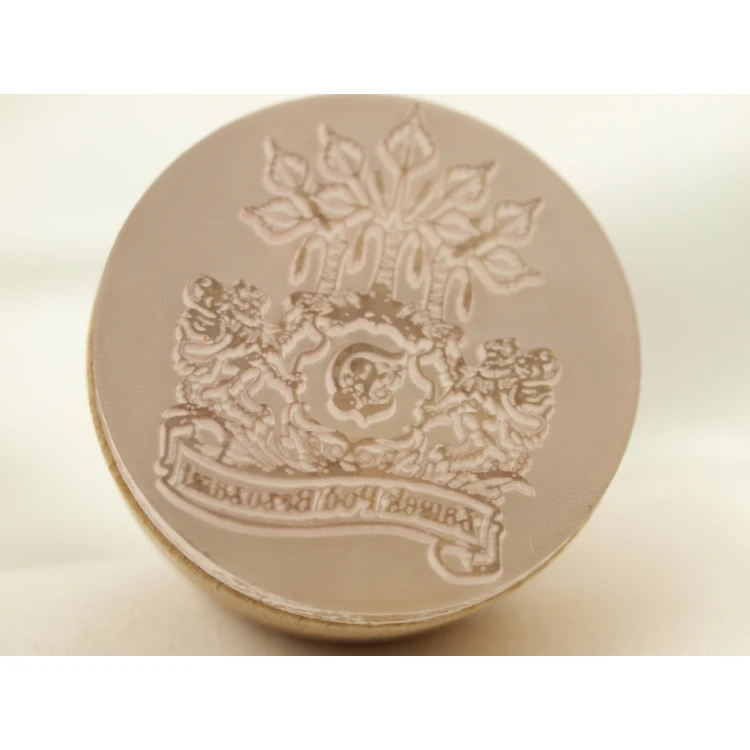 Acrylic Stamp 40mm Engraving Depth about 1mm - Wooden Handle