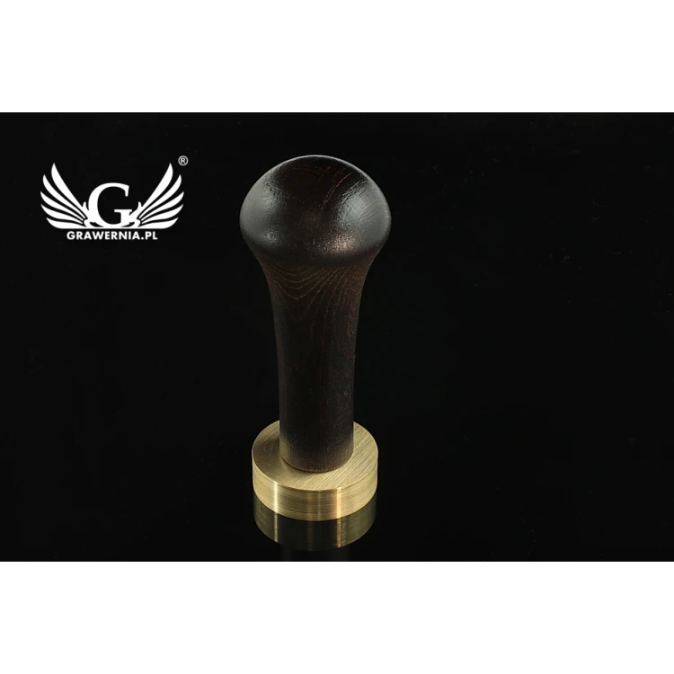 Stamp with logo for wax - diameter: 32mm - CNC