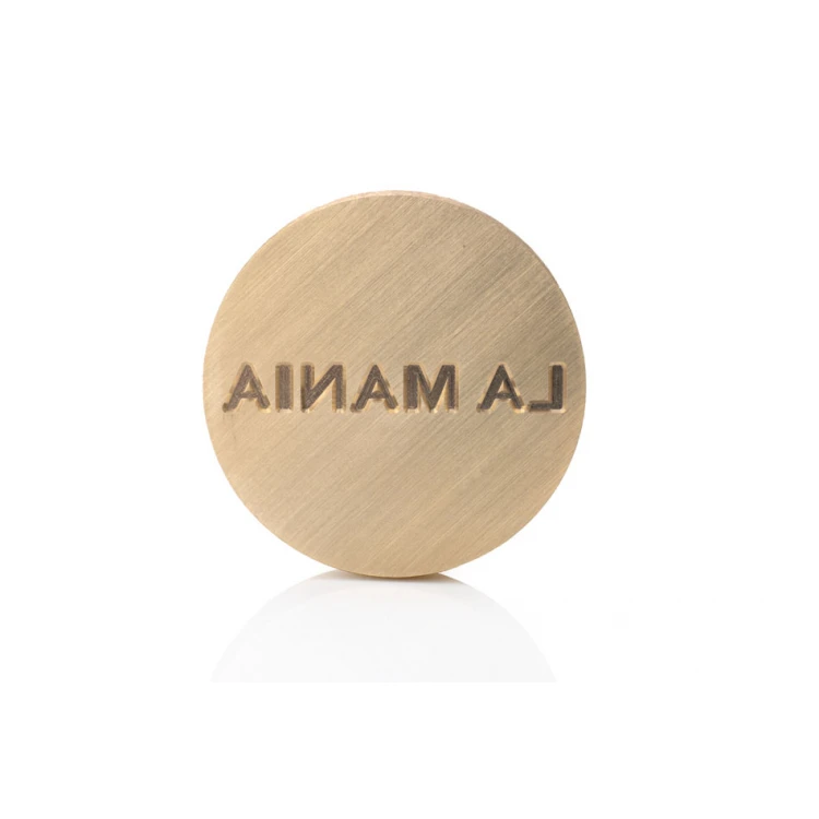 Stamp with logo for wax sealing - CNC - diameter 40mm - CNC101