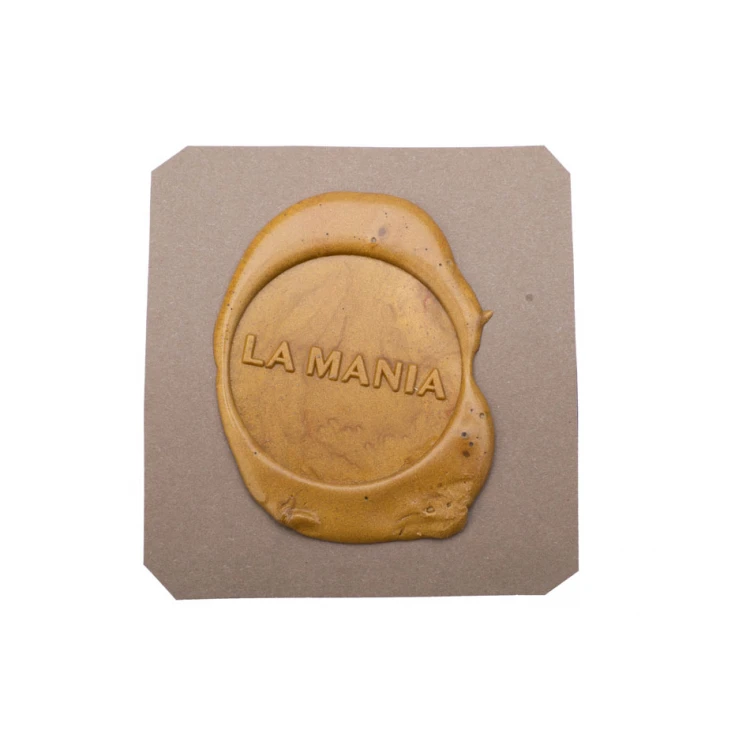 Stamp with logo for wax sealing - CNC - diameter 40mm - CNC101