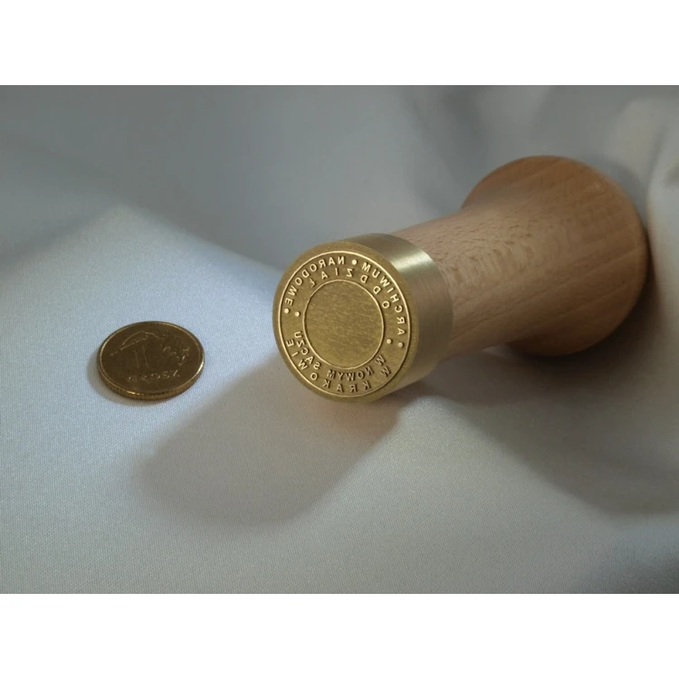 Brass Stamp 22mm Engraving Depth Approximately 0.45mm