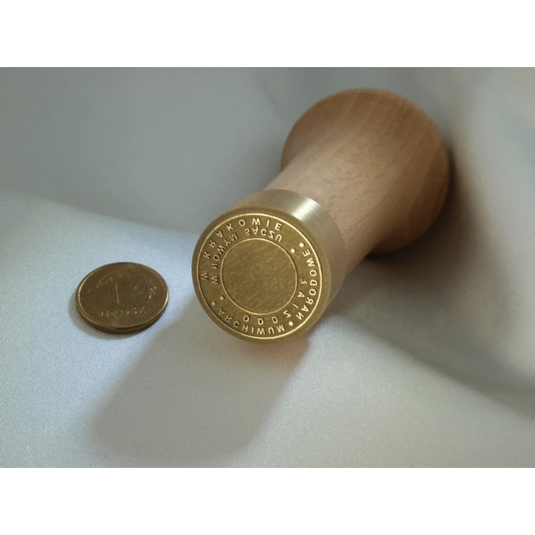 Brass Stamp 22mm Engraving Depth Approximately 0.45mm