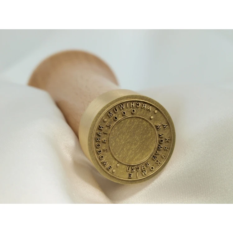 Brass Stamp 22mm Engraving Depth Approximately 0.45mm