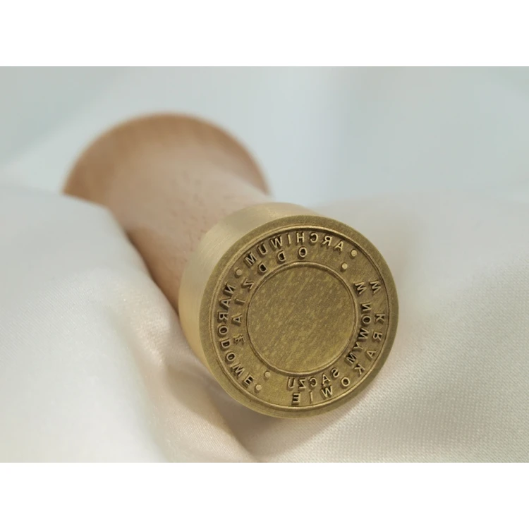 Brass Stamp 22mm Engraving Depth Approximately 0.45mm