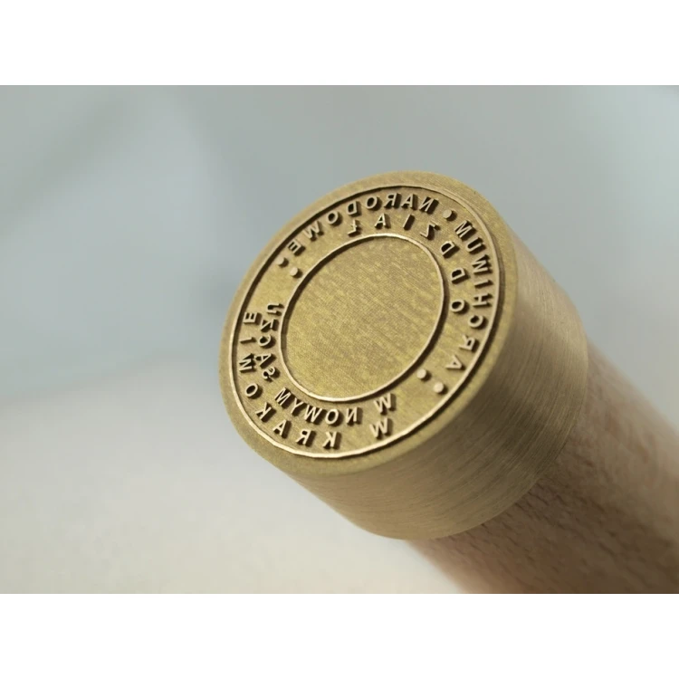Brass Stamp 22mm Engraving Depth Approximately 0.45mm