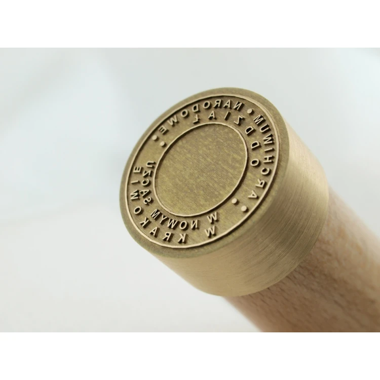 Brass Stamp 22mm Engraving Depth Approximately 0.45mm