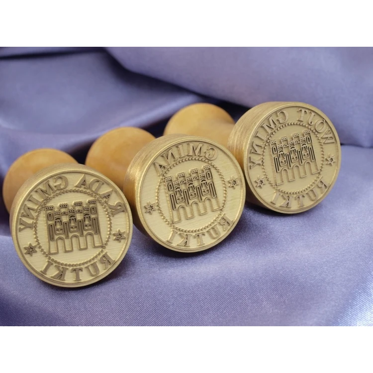 Brass Stamp 38mm Engraving Depth Approximately 0.7mm