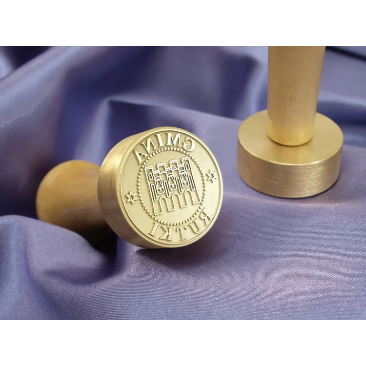 Brass Stamp 38mm Engraving Depth Approximately 0.7mm