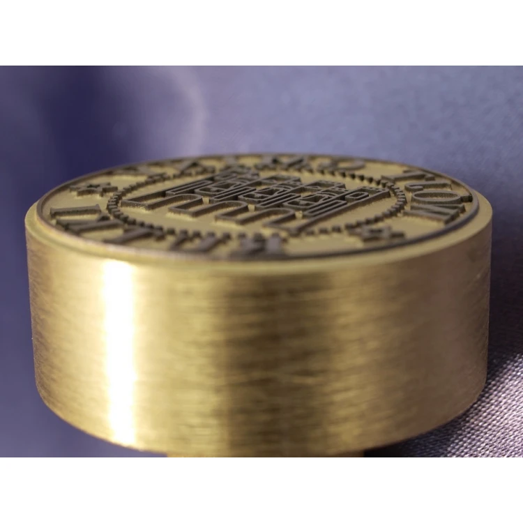 Brass Stamp 38mm Engraving Depth Approximately 0.7mm