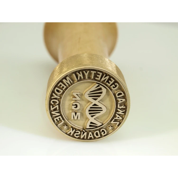 Brass Stamp - Diameter 25mm Engraving Depth Approximately 0.8mm