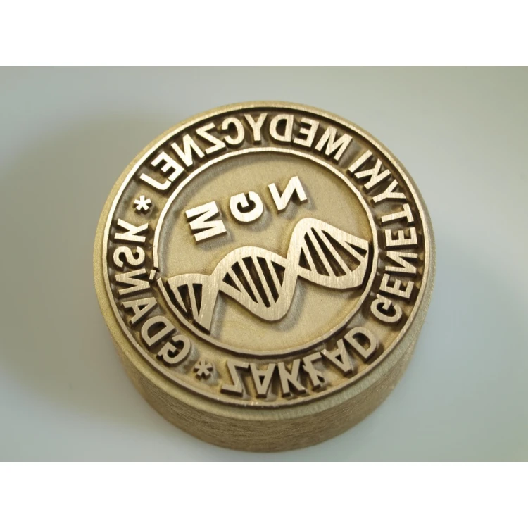 Brass Stamp - Diameter 25mm Engraving Depth Approximately 0.8mm