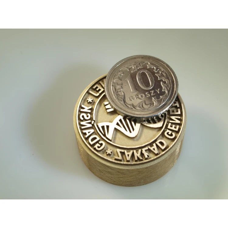Brass Stamp - Diameter 25mm Engraving Depth Approximately 0.8mm