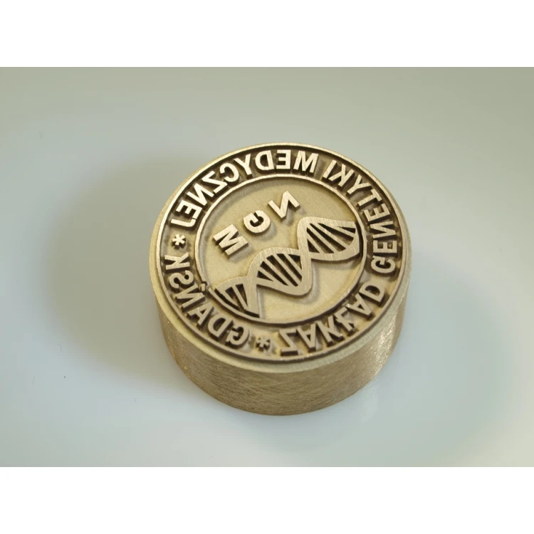 Brass Stamp - Diameter 25mm Engraving Depth Approximately 0.8mm