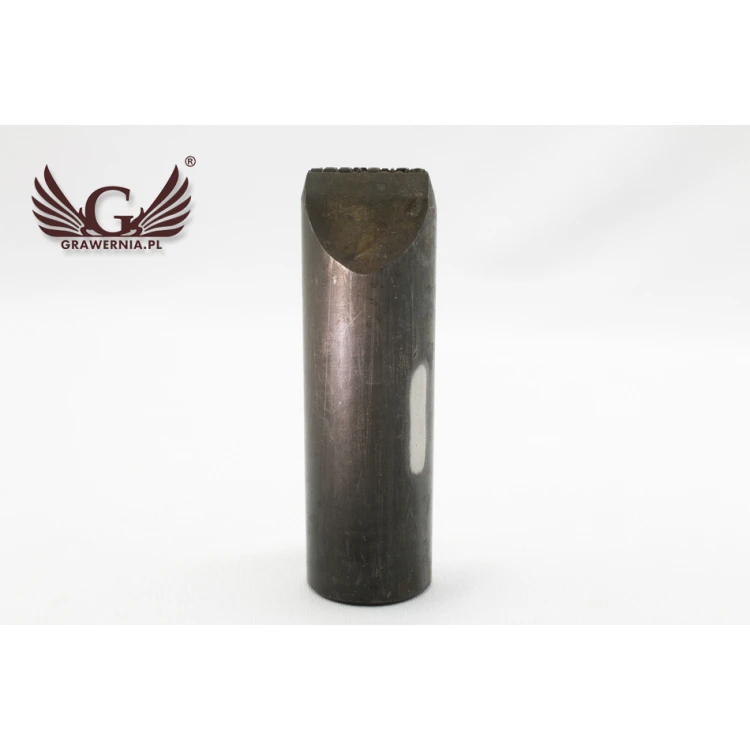 Steel stamp for metal punching - imprint dimensions 3.5x25.6mm - CNC066