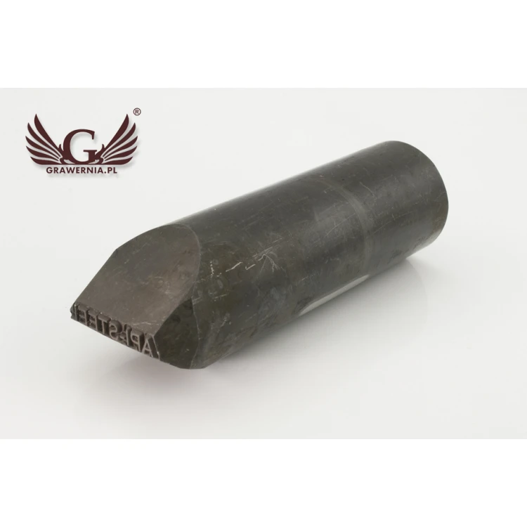 Steel stamp for metal punching - imprint dimensions 3.5x25.6mm - CNC066