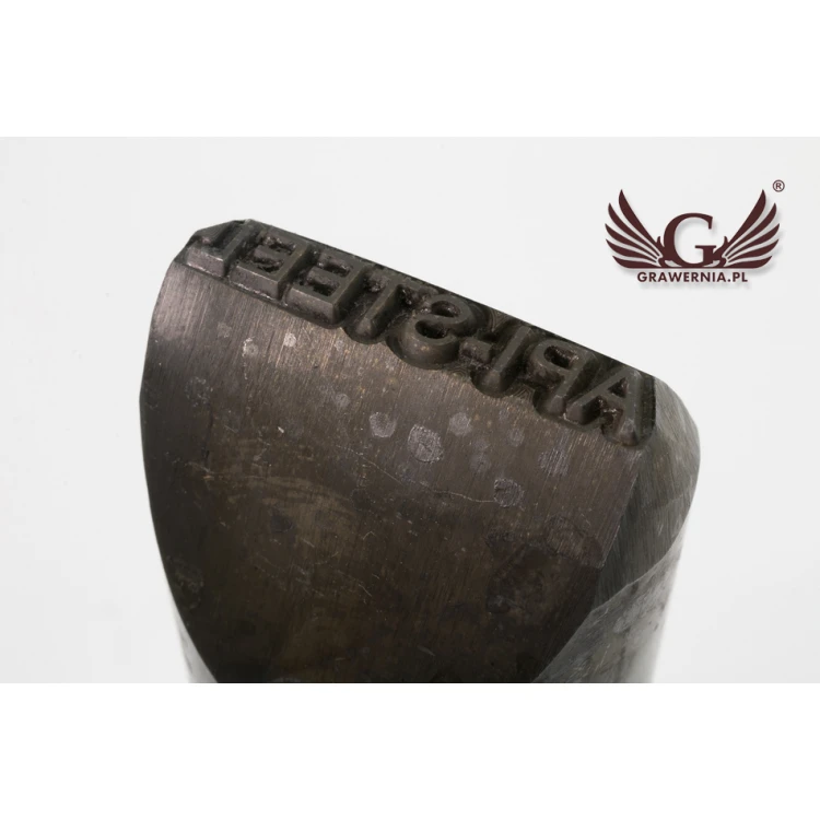 Steel stamp for metal punching - imprint dimensions 3.5x25.6mm - CNC066
