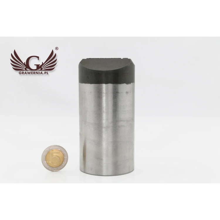 Steel stamp for metal punching - imprint dimensions 38x10mm - CNC069