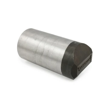 Steel stamp for metal punching - imprint dimensions 38x10mm - CNC069