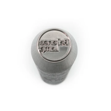 Steel stamp for metal punching - imprint dimensions 20x20mm - CNC072