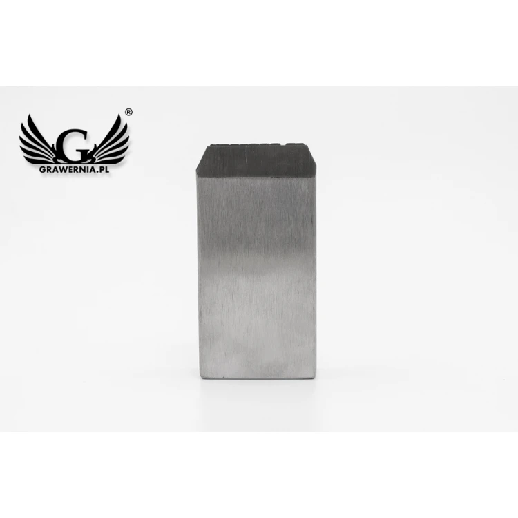 Steel stamp for metal punching - imprint dimensions 40x3.3mm - CNC073
