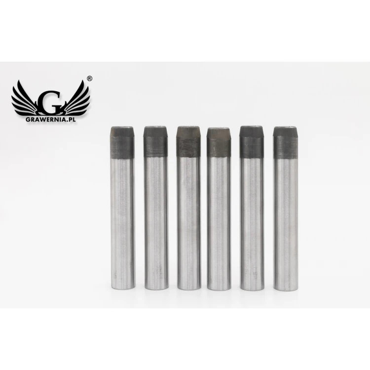 Steel stamp for metal punching - imprint diameter 15mm - CNC077