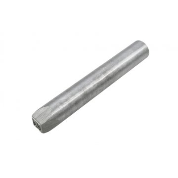 Steel stamp for metal punching - imprint dimensions 10x10mm - CNC068