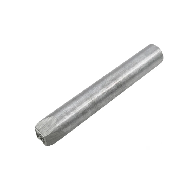 Steel stamp for metal punching - imprint dimensions 10x10mm - CNC068