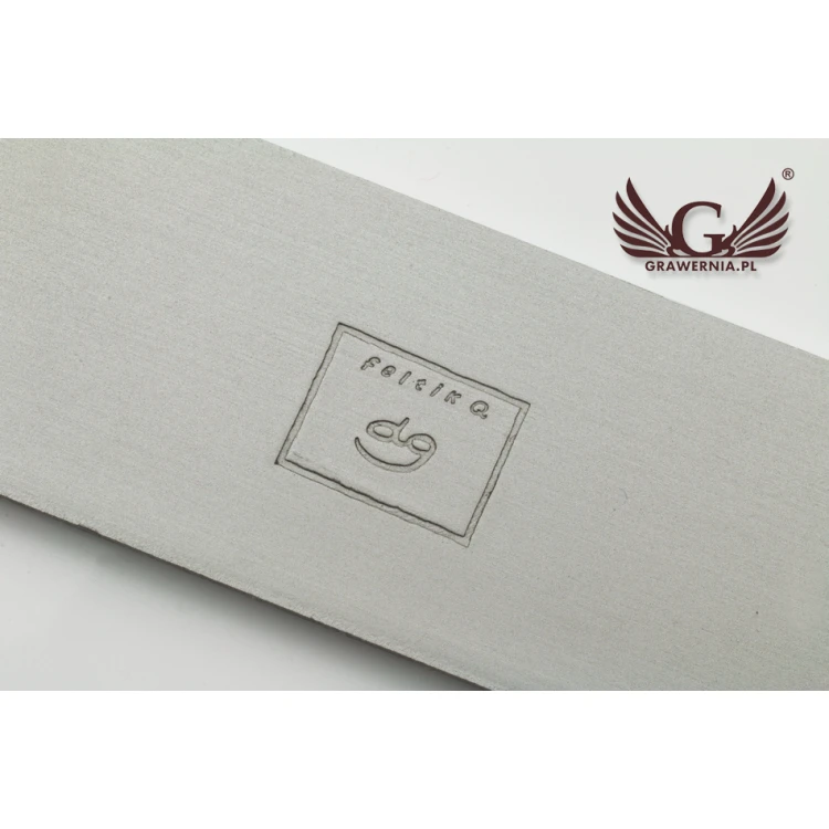 Steel stamp for metal punching - imprint size 10x7.6mm - LASER