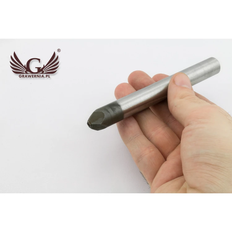 Steel stamp for metal punching - imprint diameter 5mm - CNC061
