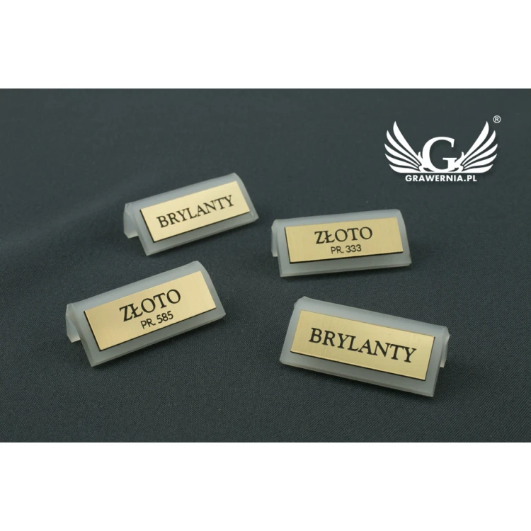Mini Jewelry Stands with Custom Text - PR013