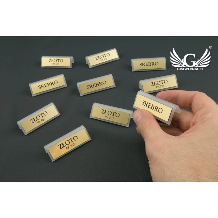 Standard Jewelry Stands with Custom Text - PR014