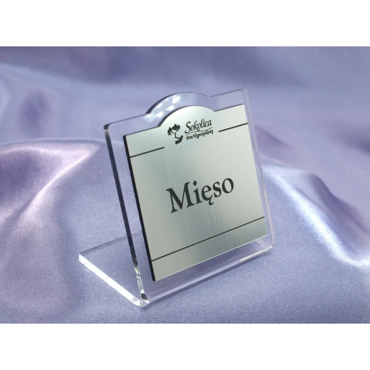 Stands with dish names - NS005 design