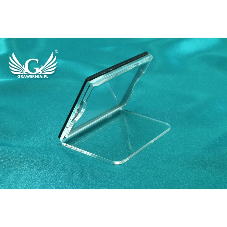 Stands with a window for a note card - NS006 pattern