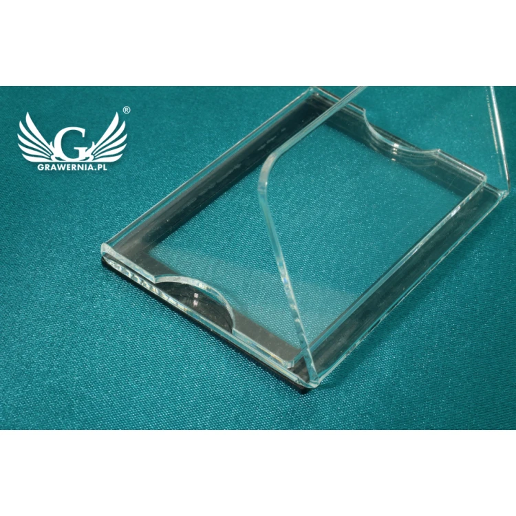 Stands with a window for a note card - NS006 pattern