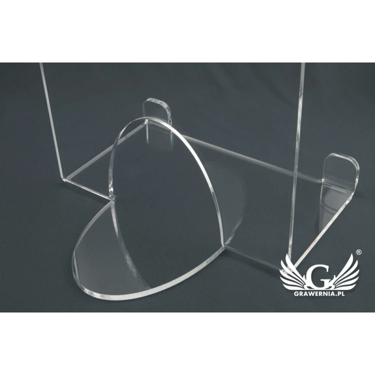 Acrylic Picture Stand - dimensions: 224x252mm