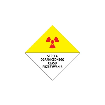 Limited Stay Zone - Warning Sign 230x230mm - PVC - UV Color Print - BHP135