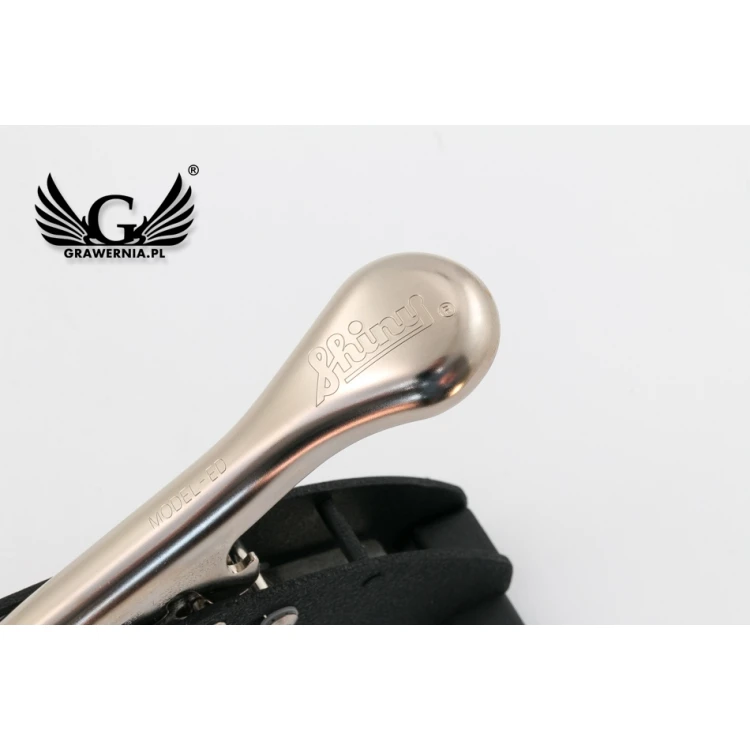Shiny Dry Seal - round imprint 40mm or 50mm - desk stamp with legs