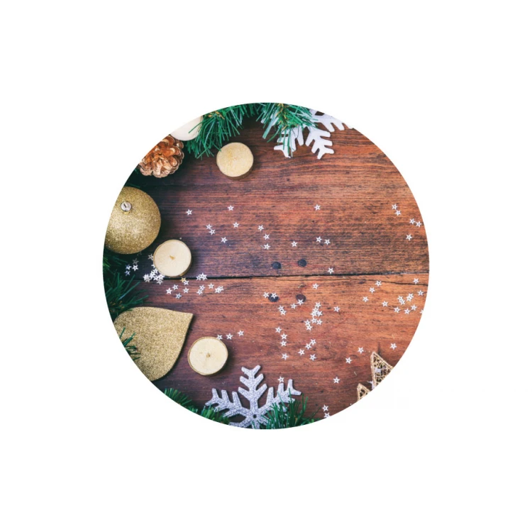 Christmas Protective Mat for Guinea Pig - Size: 100x100cm - MOF033