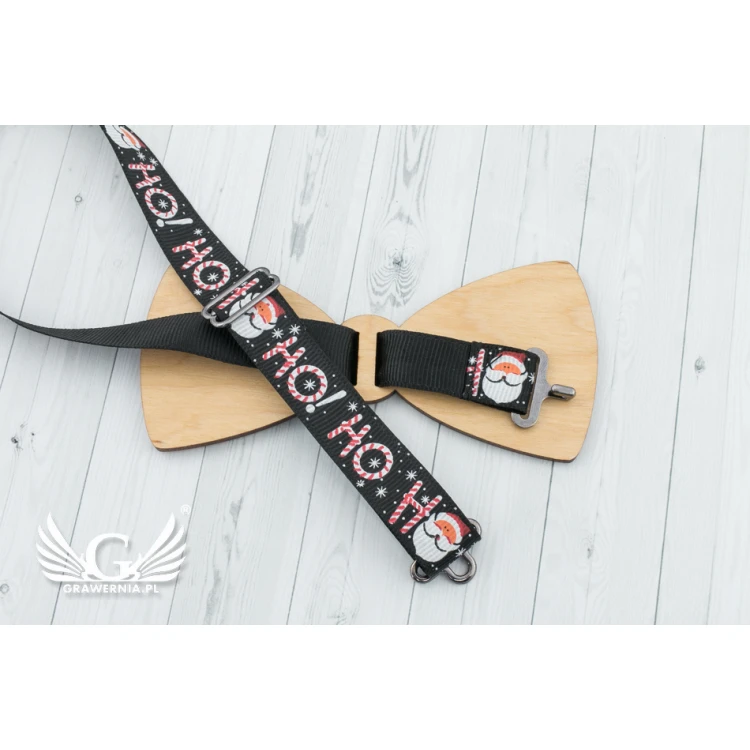 Christmas Laser Engraved Bow Tie - Magical Christmas - MDR040