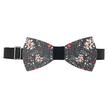 Christmas Wooden Bow Tie - size 120x55mm - MDR063