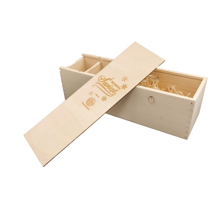 Christmas Alcohol Box - Laser Engraved - SK036