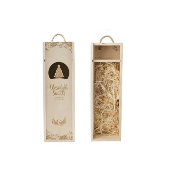 Christmas Alcohol Box - Laser Engraved - SK041
