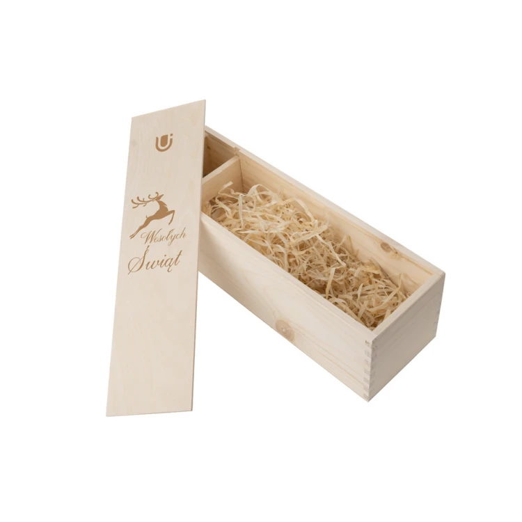 Christmas Alcohol Box - Laser Engraved - SK035