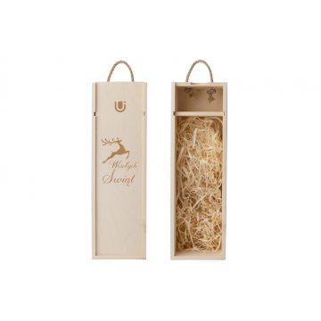 Christmas Alcohol Box - Laser Engraved - SK035