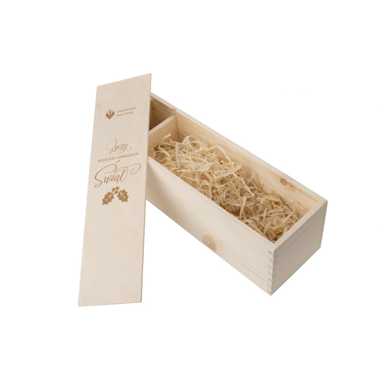 Christmas Alcohol Box - Laser Engraved - SK034